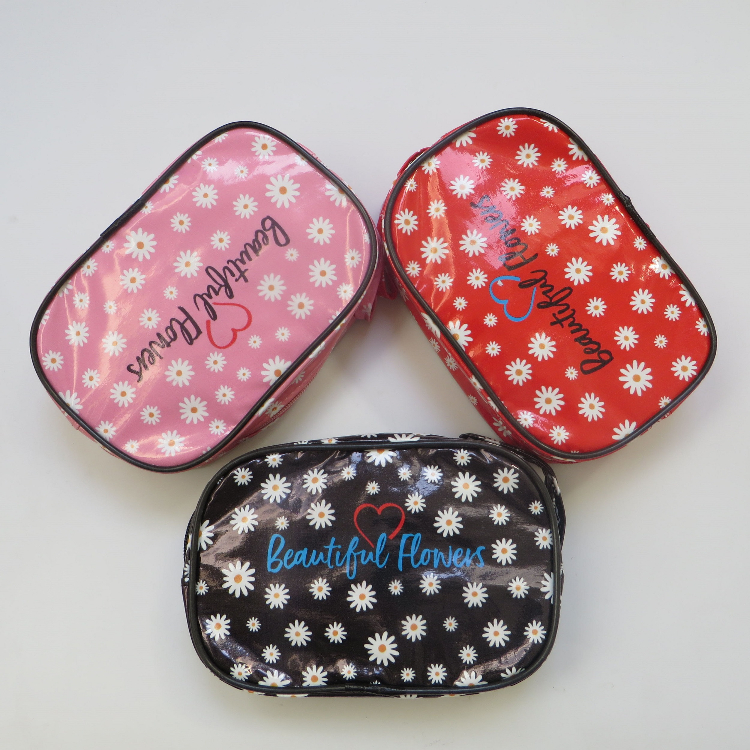 کیف لوازم آرایش مدل گل کد 4122