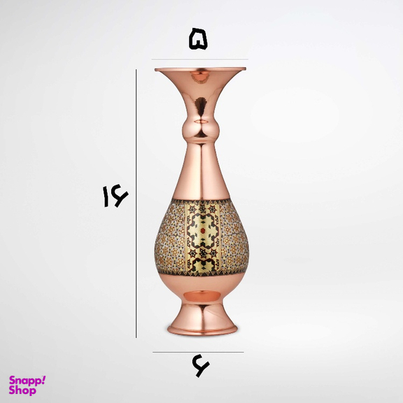 گلدان خاتم کاری مدل صراحی کد 216
