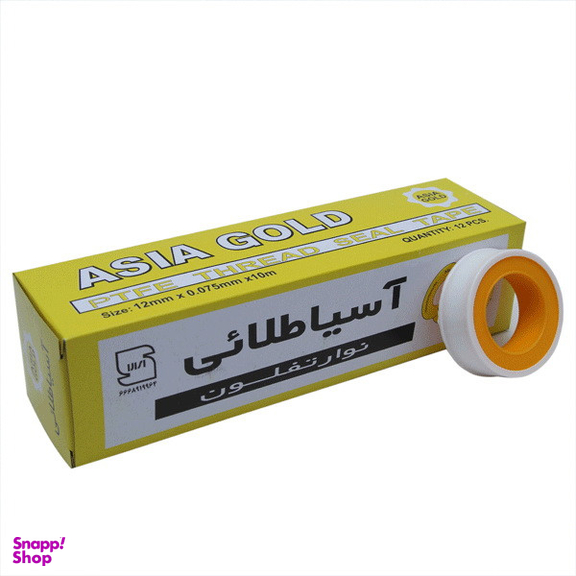 نوار تفلون مدل  گلد مجموعه 12 عددی