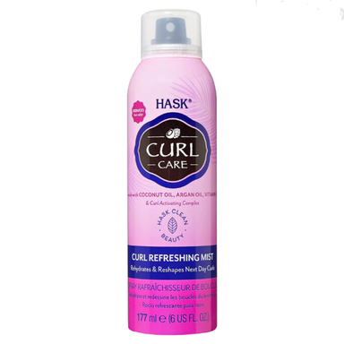 اسپری احیا کننده موی فر هاسک مدل Curl Care حجم 177 میلی‌ لیتر