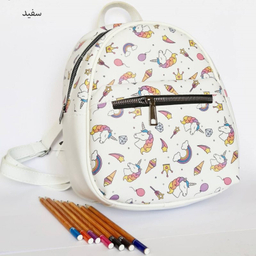 کوله پشتی دخترانه یونیکورن مدل 100191