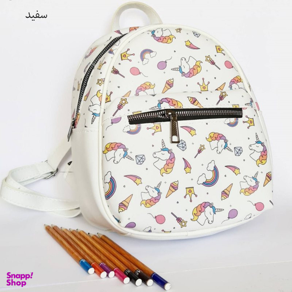 کوله پشتی دخترانه یونیکورن مدل 100191
