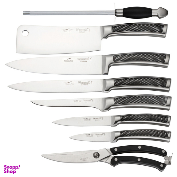 سرویس چاقو آشپزخانه 8 پارچه وینر مدل W-03 PLUS