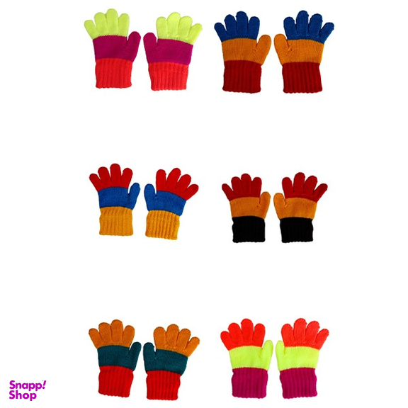 دستکش بافت نوزادی کد 023 مجموعه 6 جفتی