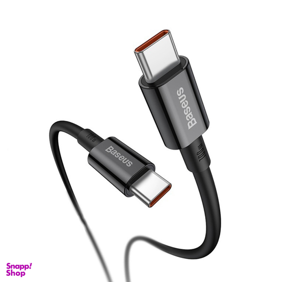 کابل تبدیل USB-C به USB-C باسئوس 100W مدل CATYS-C01 طول 2متر