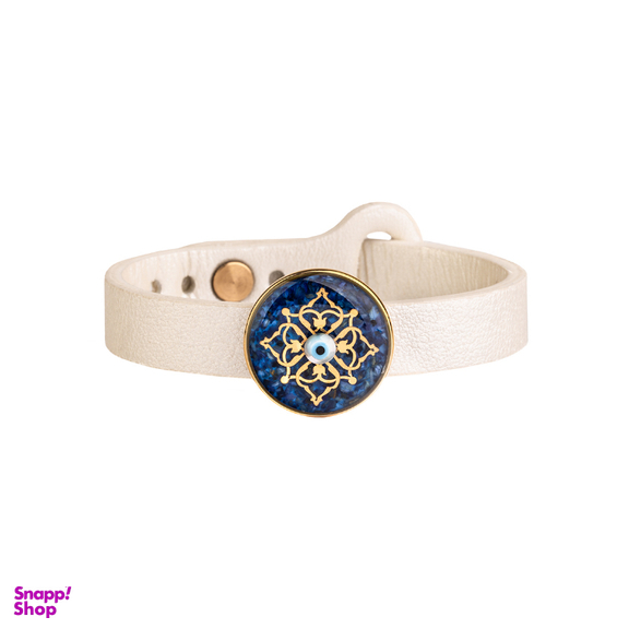 دستبند زنانه الون مدل صدفی پلاک ترنم