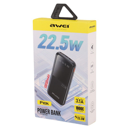 پاوربانک فست شارژ اوی مدل P10K 22.5W ظرفیت 10000 میلی‌ آمپر ساعت