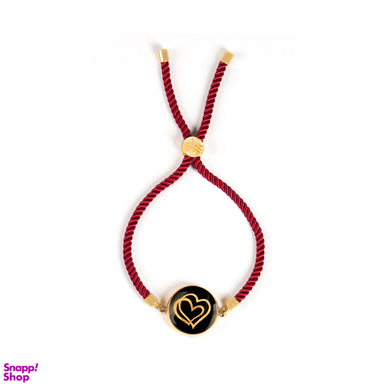 دستبند زنانه الون مدل مارشال دو قلب