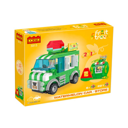 لگو کوگو مدل ماشین عقب کش دو حالته طرح هندوانه کد 3813