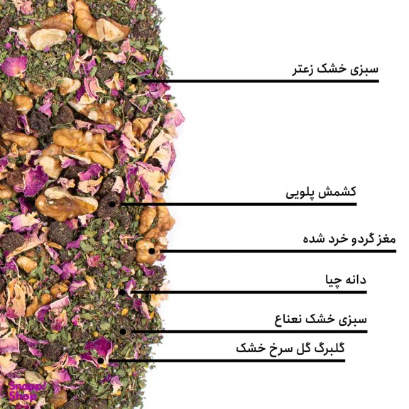 مخلوط آب دوغ خیار بارجیل
