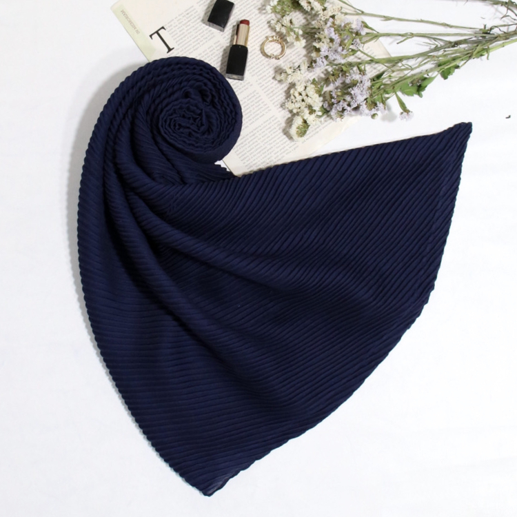 شال ساده پلیسه طرح آرمیتا کد ana9503