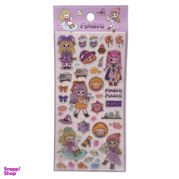 استیکر برجسته شفاف مدل Magic کد YT-EA131