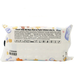 دستمال مرطوب چانف مدل baby wetwipes بسته 60 عددی