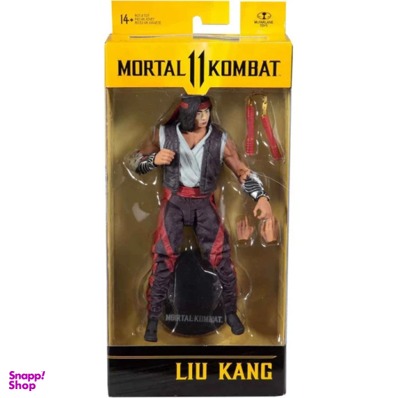اکشن فیگور مک فارلین لیو کانگ مورتال کمبت سری Mortal kombat LIU KANG