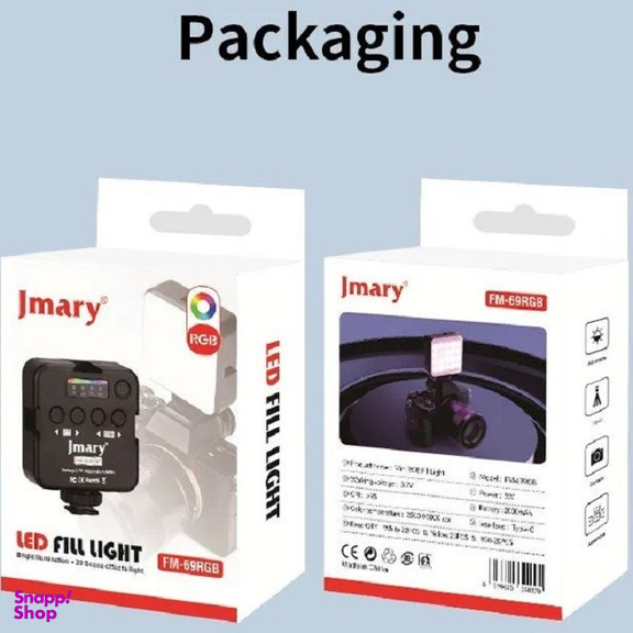 نور ثابت LED جی ماری مدل FM-69RGB JMARY