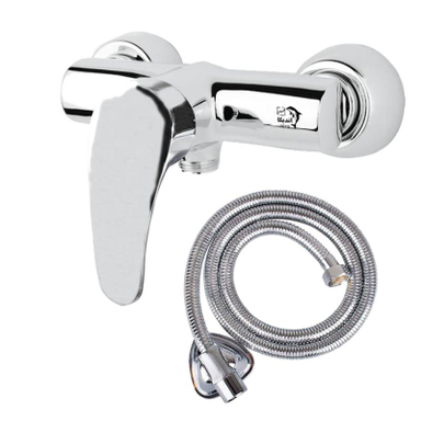 شیر توالت اهرمی اندیکا مدل پریا به همراه شلنگ