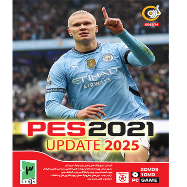 بازی کامپیوتر PES 2021 Update 2025 نشر گردو