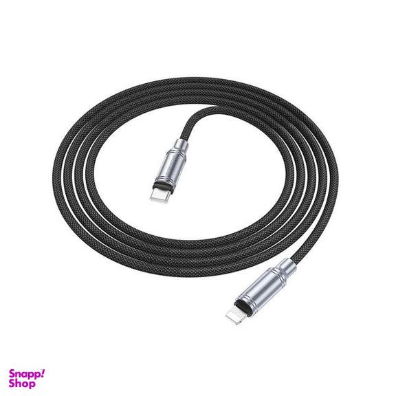 کابل تبدیل USB-C به لایتنینگ بروفون مدل BU40 27W طول 1.2 متر