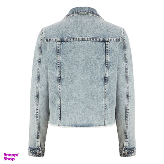 کت جین زنانه سرژه مدل 220109 رنگ آبی روشن