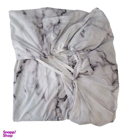 ست روتختی کشدار و روبالشی دو نفره مدل سنگی کد ML160MS مجموعه 3 عددی