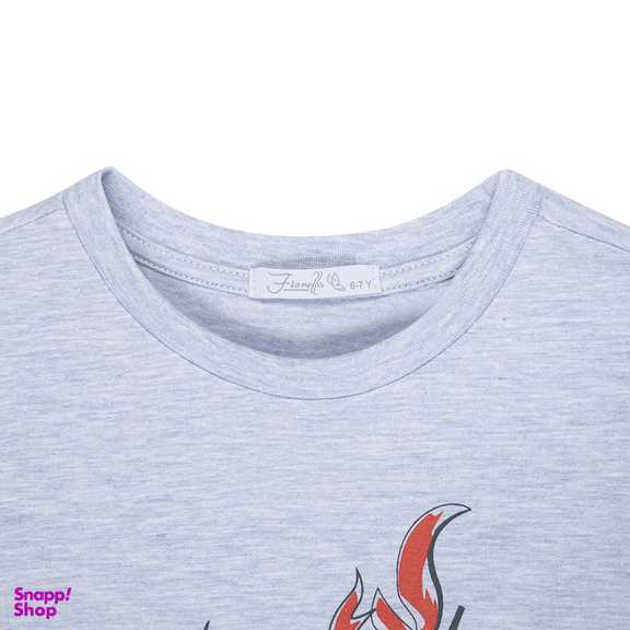 تیشرت آستین کوتاه پسرانه فیورلا مدل basketball dream کد 35062