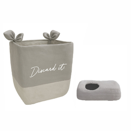 ست سطل و جای دستمال کاغذی مدل شاران