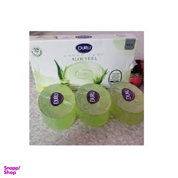 صابون دورو مدل Hydro Pure رایحه آلوئه ورا بسته 3 عددی