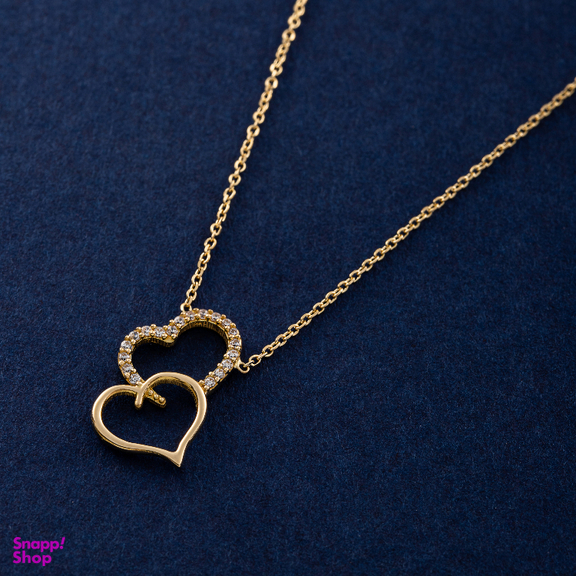 گردنبند طلا 18 عیار زنانه جواهری سون کد 2504