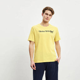 ست تیشرت آستین کوتاه و شلوارک راحتی مردانه ال سی وایکیکی مدل Fresh-Pamuk