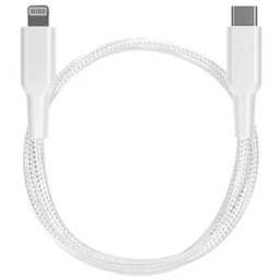 کابل فست شارژ Type-C به لایتنینگ پاورولوژی مدل PCAB006BK طول 0.3 متر