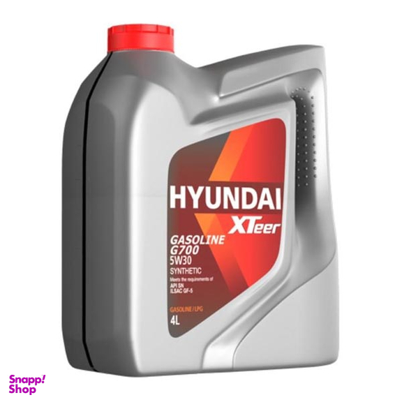 روغن موتور هیوندای GASOLINE G700 SAE 5W30 SN حجم 4 لیتر