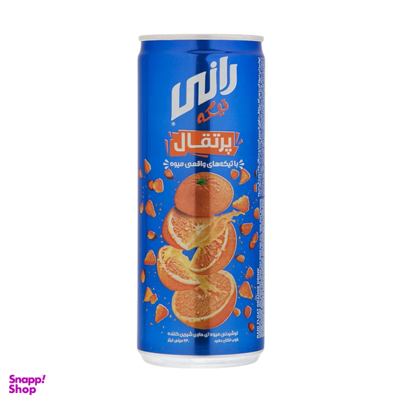 نوشیدنی بدون گاز پرتقال رانی حجم ۲۴۰ میلی لیتر
