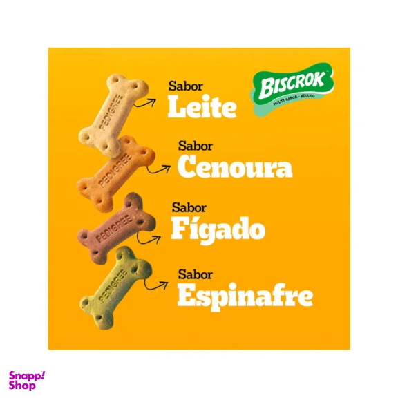 تشویقی سگ پدیگری مدل بیسکوراک Biscrock pedigree وزن 200 گرم بسته 4 عددی