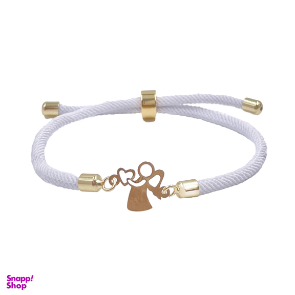 دستبند طلا 18 عیار زنانه مدل فرشته کد 24633