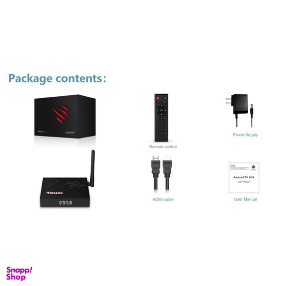 اندروید باکس تانیکس مدل tx68 4/64GB