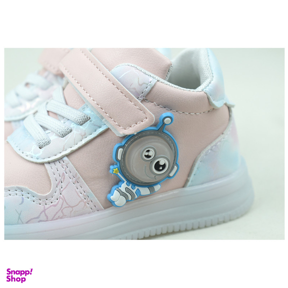 کفش پیاده روی نوزادی مدل چراغدار طرح فضانورد کد C-8342
