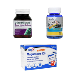 پک کاهش تمایل به شیرینی و اشتهای کاذب مجموعه 3 عددی