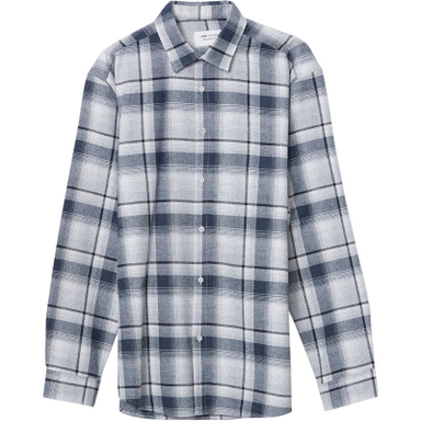 پیراهن آستین بلند یقه برگردان مردانه ال سی وایکیکی مدل چارخونه