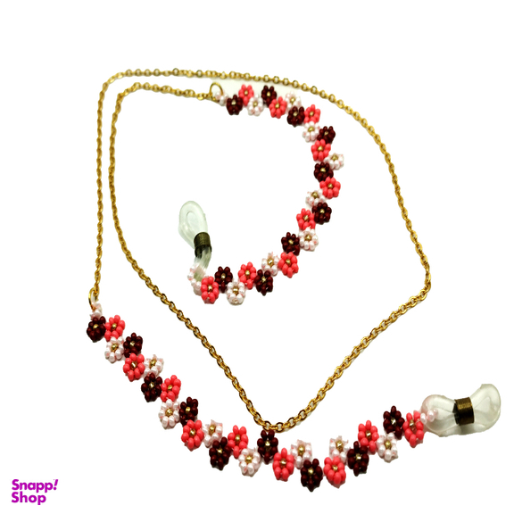 بند عینک زنانه مدل زنجیری کد 456123