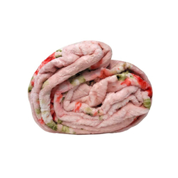 پتو مسافرتی یک نفره تیسا مدل ژله ای گلدار کد CHL1 سایز 150×220 سانتی متر