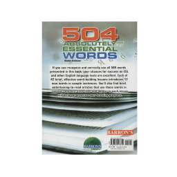 کتاب 504 Absolutely Essential Words اثر جمعی از نویسندگان انتشارات اشتیاق نور