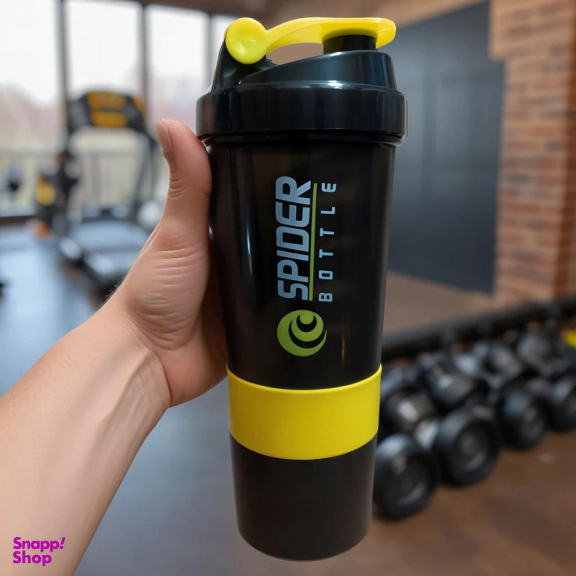 شیکر اسپایدر مدل سه تکه کد 8 گنجایش 0.5 لیتر