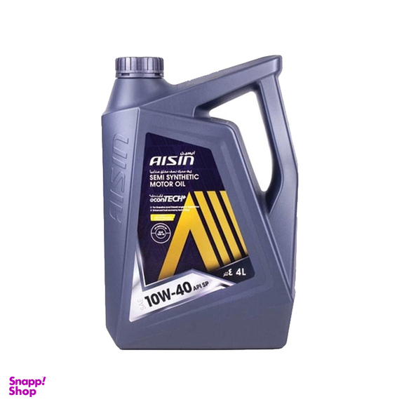 روغن موتور آیسین مدل 10W40 سطح کفیت SP حجم 4 لیتر