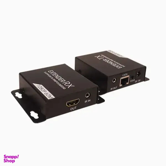 افزایش طول HDMI کابل شبکه 60 متر کی نت مدل K-E460