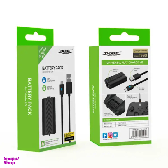 باتری قابل شارژ دابی مدل TYX-0634B مناسب Xbox Series ظرفیت 1200 میلی آمپر ساعت