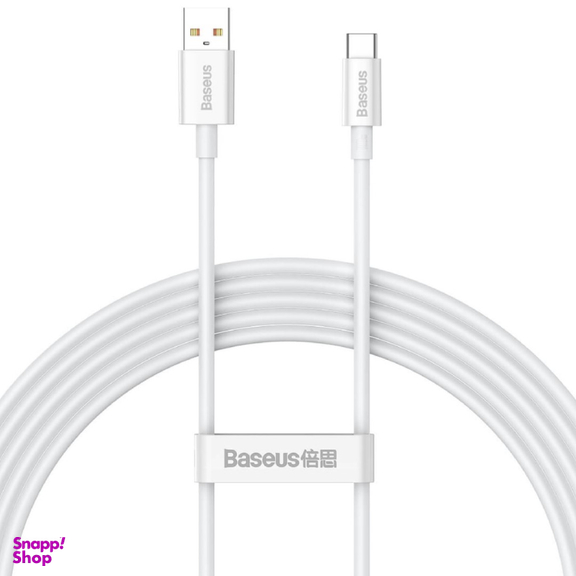 کابل سوپر فست شارژ USB به Type-C باسئوس مدل Superior Series P10320102114-02 طول 2 متر