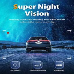 دوربین ثبت وقایع خودرو 4K مدل 141