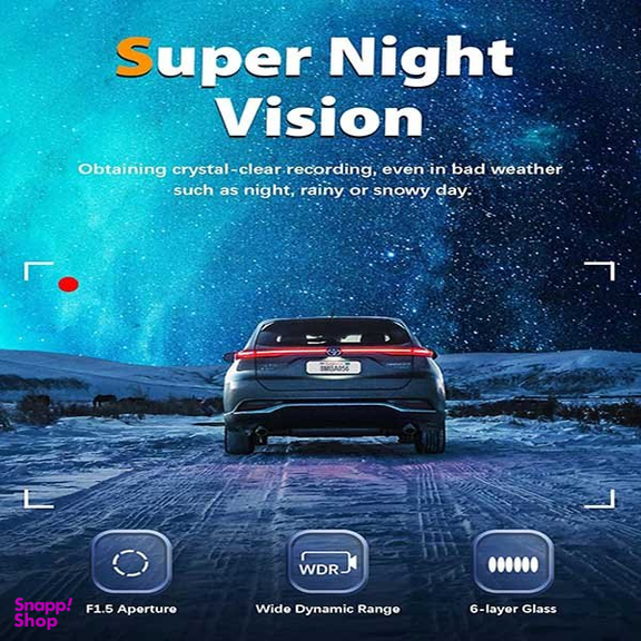 دوربین ثبت وقایع خودرو 4K مدل 141