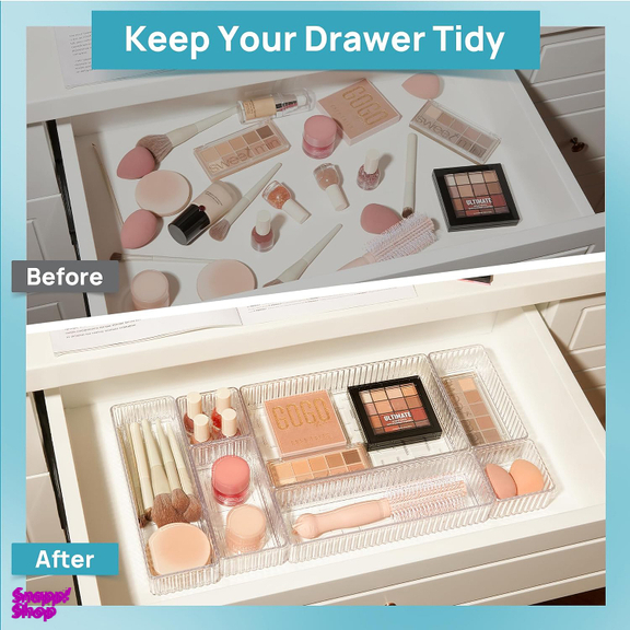 استند لوازم آرایشی مدل کالافان مجموعه 8 عددی