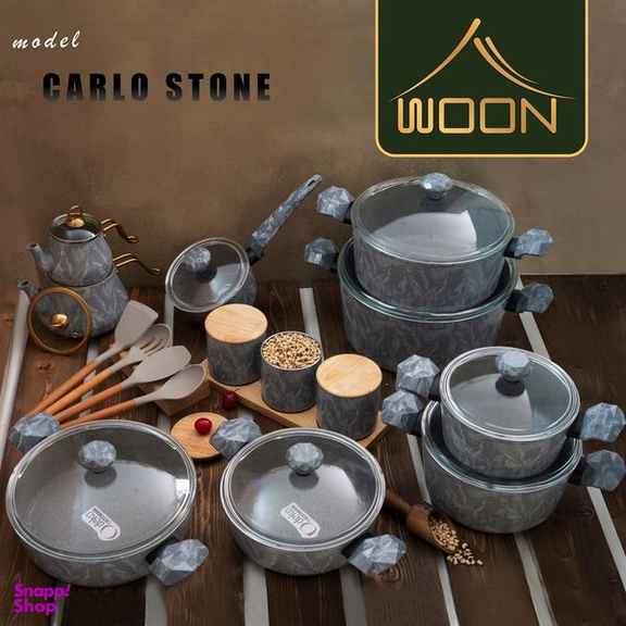 سرویس پخت و پز 26 پارچه وون طرح Carlo Stone